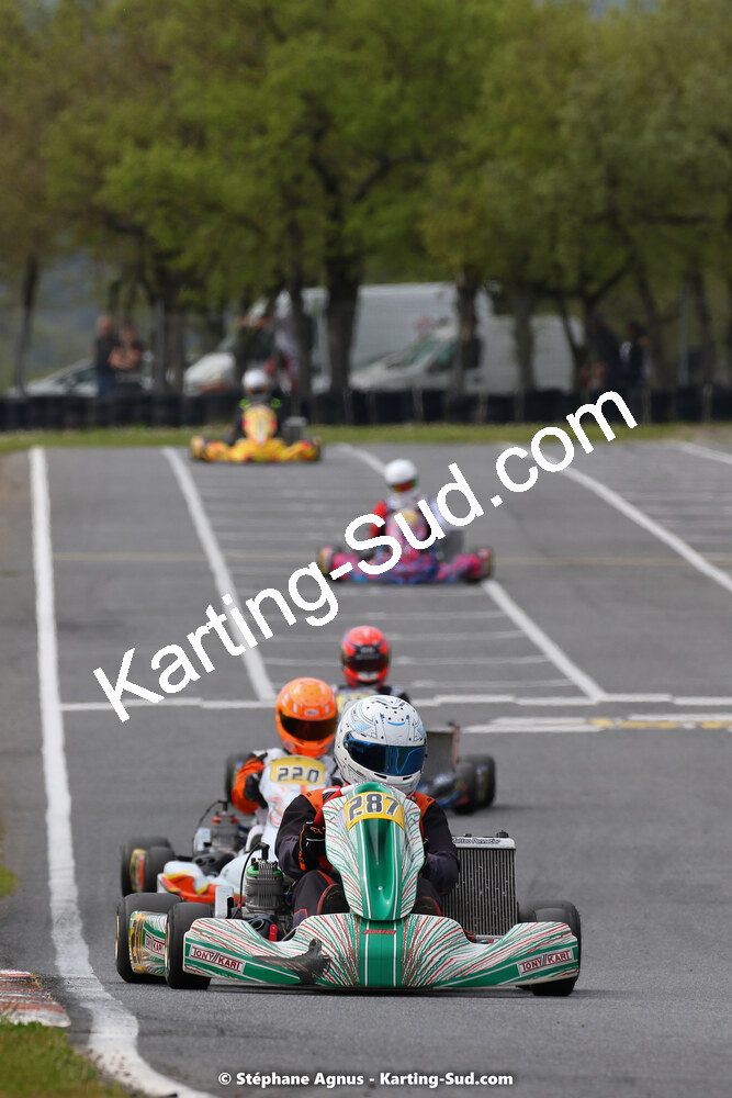 30/04 & 01/05/2022 : 4ème manche du Championnat du Sud 2022 au circuit Karting Plus de Belmont sur Rance (photos Stéphane Agnus) 2022 — karting
