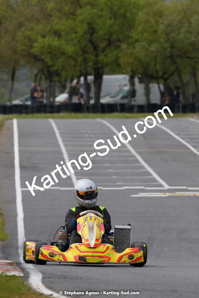 30/04 & 01/05/2022 : 4ème manche du Championnat du Sud 2022 au circuit Karting Plus de Belmont sur Rance (photos Stéphane Agnus) 2022 — karting