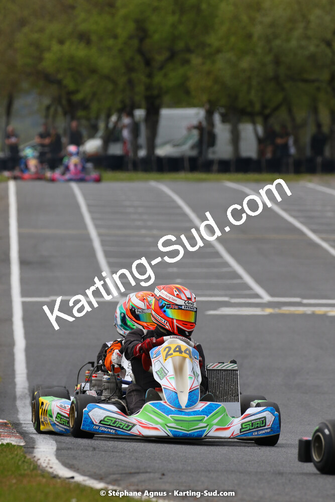 30/04 & 01/05/2022 : 4ème manche du Championnat du Sud 2022 au circuit Karting Plus de Belmont sur Rance (photos Stéphane Agnus) 2022 — karting