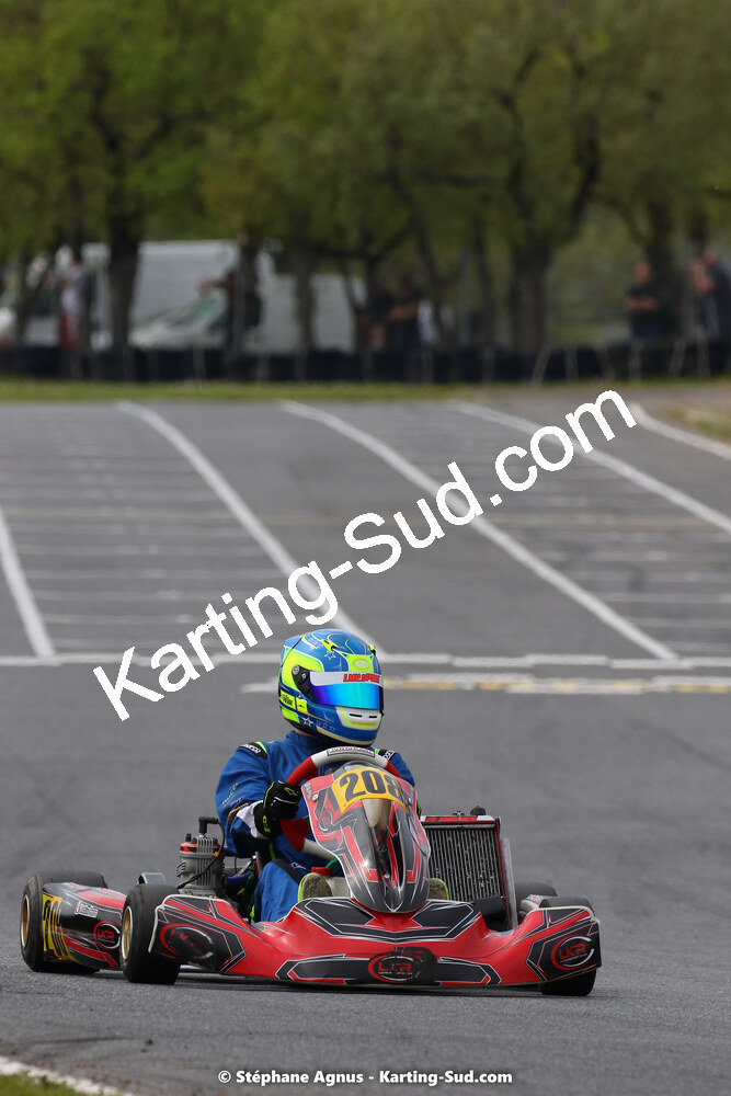 30/04 & 01/05/2022 : 4ème manche du Championnat du Sud 2022 au circuit Karting Plus de Belmont sur Rance (photos Stéphane Agnus) 2022 — karting
