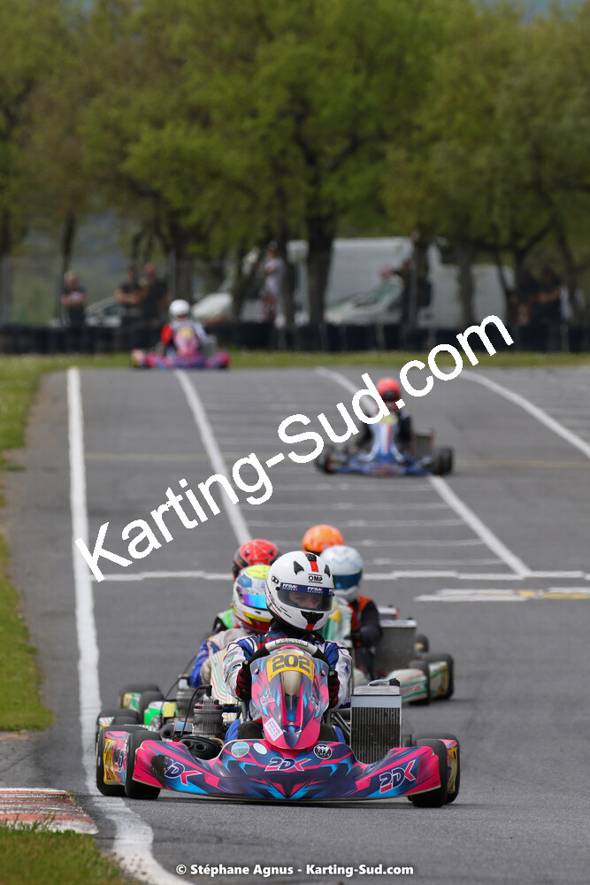 30/04 & 01/05/2022 : 4ème manche du Championnat du Sud 2022 au circuit Karting Plus de Belmont sur Rance (photos Stéphane Agnus) 2022 — karting