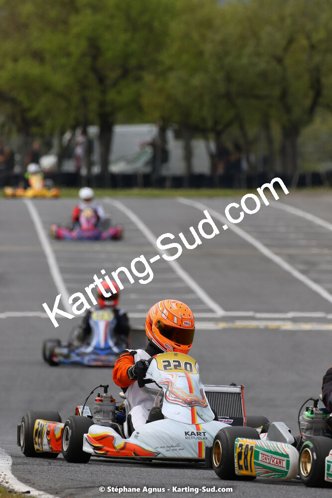 30/04 & 01/05/2022 : 4ème manche du Championnat du Sud 2022 au circuit Karting Plus de Belmont sur Rance (photos Stéphane Agnus) 2022 — karting