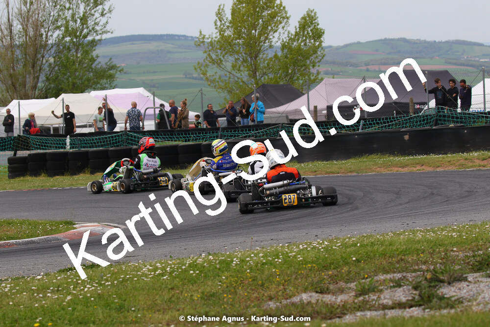 30/04 & 01/05/2022 : 4ème manche du Championnat du Sud 2022 au circuit Karting Plus de Belmont sur Rance (photos Stéphane Agnus) 2022 — karting