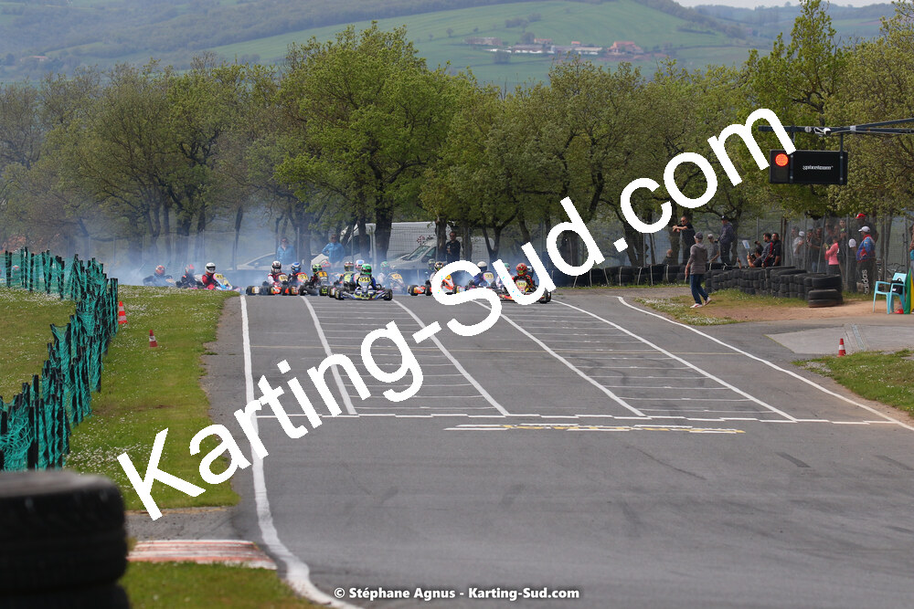 30/04 & 01/05/2022 : 4ème manche du Championnat du Sud 2022 au circuit Karting Plus de Belmont sur Rance (photos Stéphane Agnus) 2022 — karting