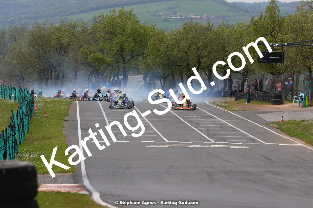 30/04 & 01/05/2022 : 4ème manche du Championnat du Sud 2022 au circuit Karting Plus de Belmont sur Rance (photos Stéphane Agnus) 2022 — karting