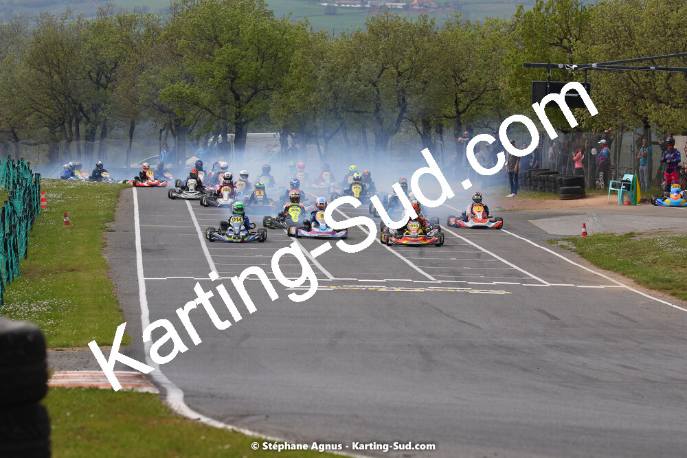 30/04 & 01/05/2022 : 4ème manche du Championnat du Sud 2022 au circuit Karting Plus de Belmont sur Rance (photos Stéphane Agnus) 2022 — karting