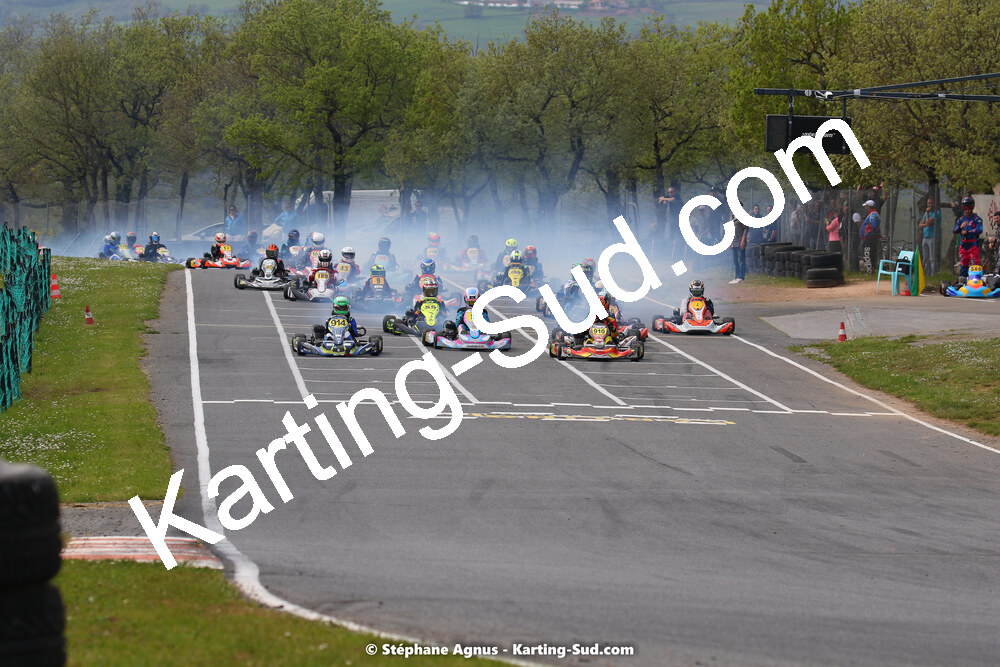 30/04 & 01/05/2022 : 4ème manche du Championnat du Sud 2022 au circuit Karting Plus de Belmont sur Rance (photos Stéphane Agnus) 2022 — karting