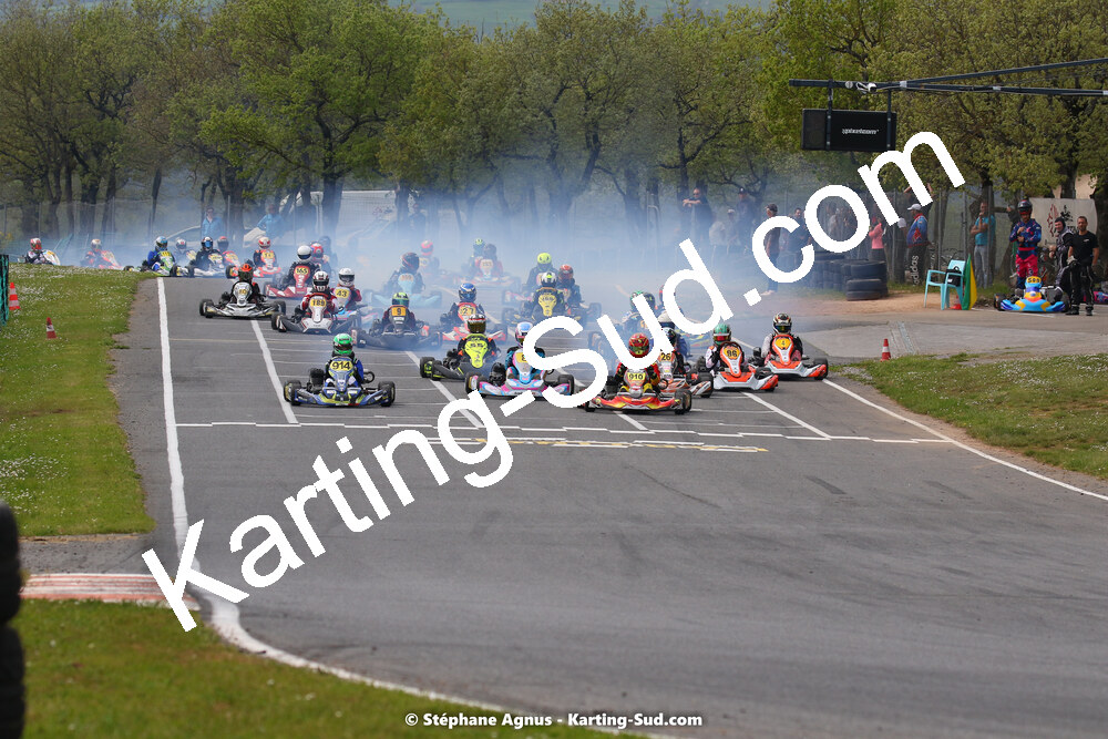 30/04 & 01/05/2022 : 4ème manche du Championnat du Sud 2022 au circuit Karting Plus de Belmont sur Rance (photos Stéphane Agnus) 2022 — karting