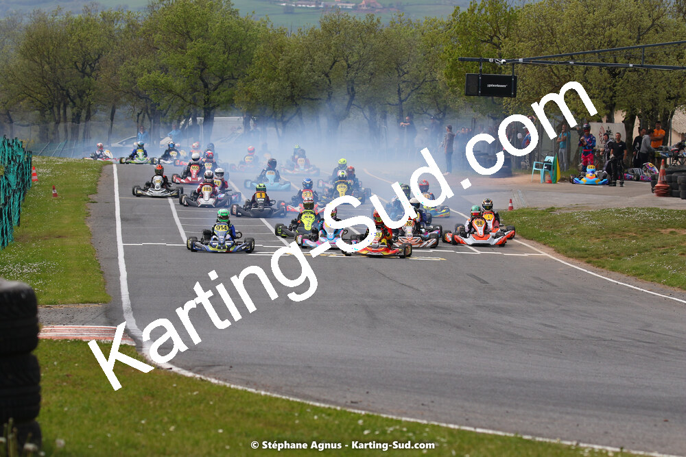30/04 & 01/05/2022 : 4ème manche du Championnat du Sud 2022 au circuit Karting Plus de Belmont sur Rance (photos Stéphane Agnus) 2022 — karting