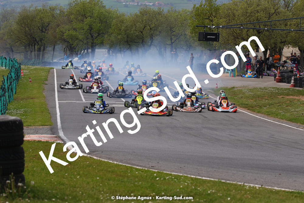 30/04 & 01/05/2022 : 4ème manche du Championnat du Sud 2022 au circuit Karting Plus de Belmont sur Rance (photos Stéphane Agnus) 2022 — karting