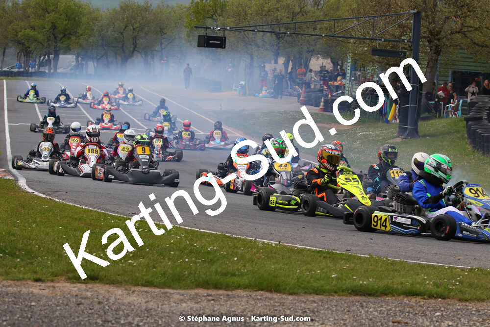 30/04 & 01/05/2022 : 4ème manche du Championnat du Sud 2022 au circuit Karting Plus de Belmont sur Rance (photos Stéphane Agnus) 2022 — karting