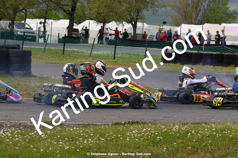 30/04 & 01/05/2022 : 4ème manche du Championnat du Sud 2022 au circuit Karting Plus de Belmont sur Rance (photos Stéphane Agnus) 2022 — karting