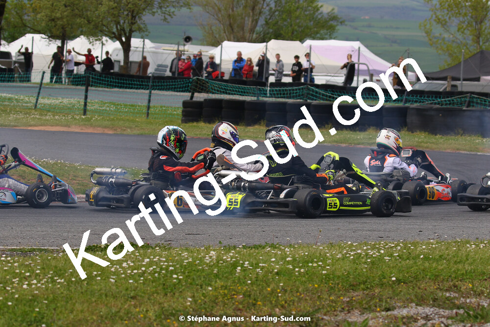 30/04 & 01/05/2022 : 4ème manche du Championnat du Sud 2022 au circuit Karting Plus de Belmont sur Rance (photos Stéphane Agnus) 2022 — karting
