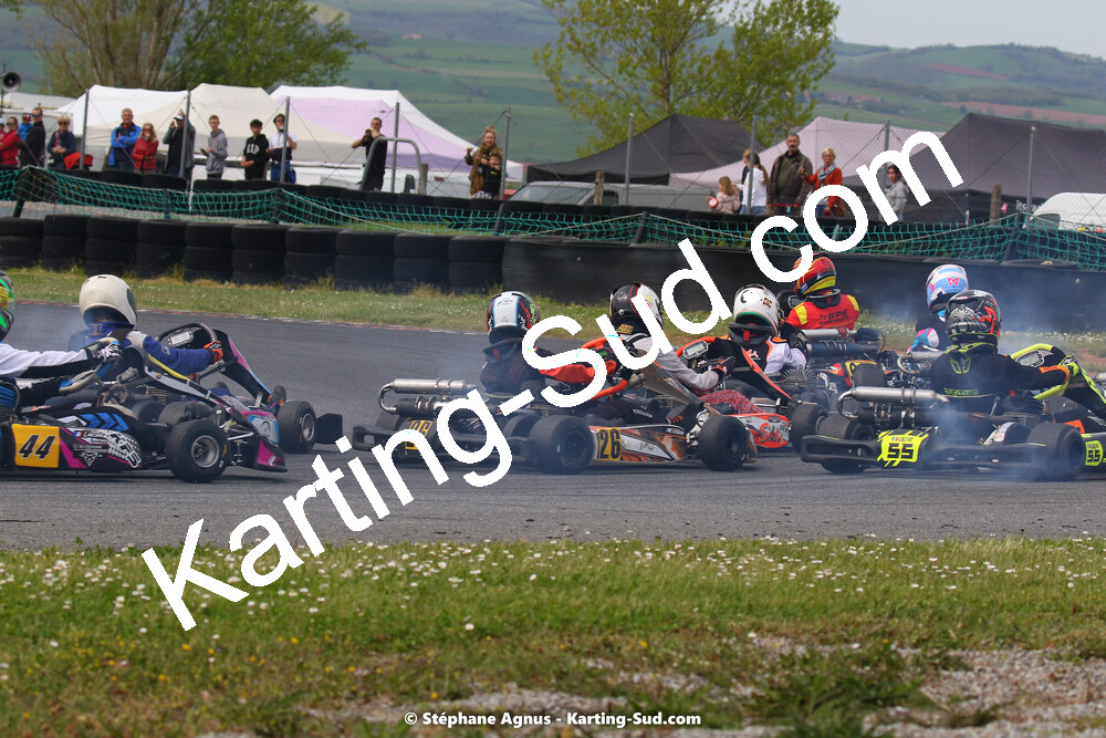 30/04 & 01/05/2022 : 4ème manche du Championnat du Sud 2022 au circuit Karting Plus de Belmont sur Rance (photos Stéphane Agnus) 2022 — karting