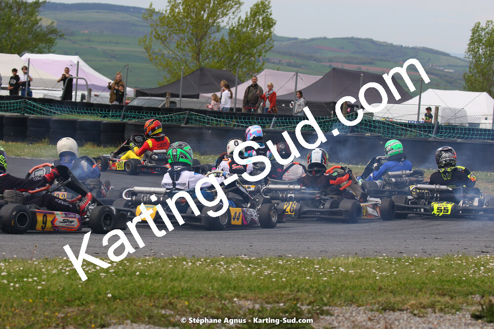 30/04 & 01/05/2022 : 4ème manche du Championnat du Sud 2022 au circuit Karting Plus de Belmont sur Rance (photos Stéphane Agnus) 2022 — karting