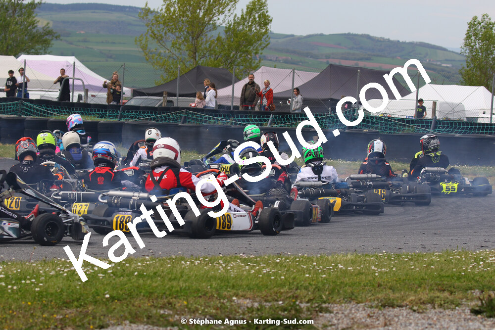 30/04 & 01/05/2022 : 4ème manche du Championnat du Sud 2022 au circuit Karting Plus de Belmont sur Rance (photos Stéphane Agnus) 2022 — karting