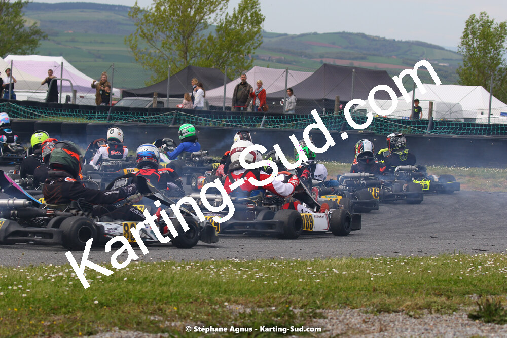 30/04 & 01/05/2022 : 4ème manche du Championnat du Sud 2022 au circuit Karting Plus de Belmont sur Rance (photos Stéphane Agnus) 2022 — karting