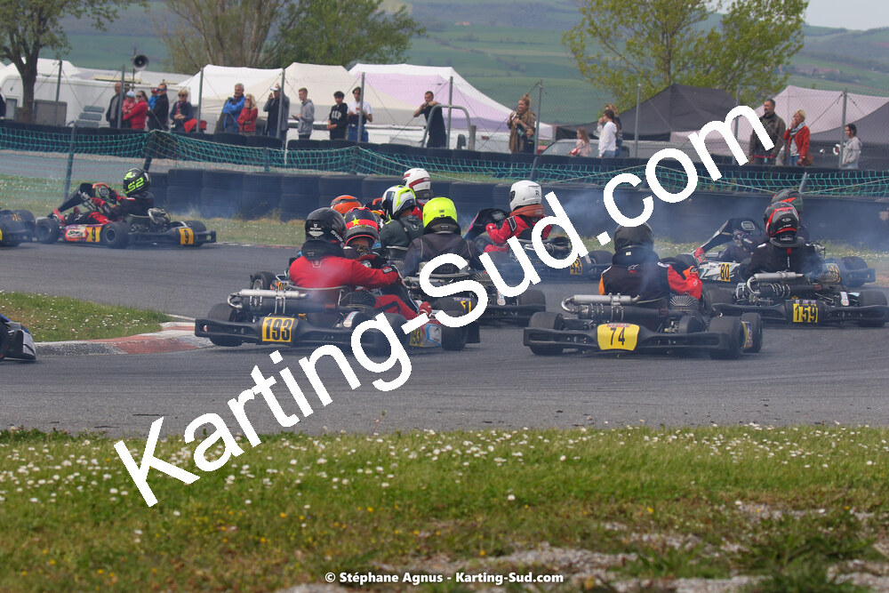 30/04 & 01/05/2022 : 4ème manche du Championnat du Sud 2022 au circuit Karting Plus de Belmont sur Rance (photos Stéphane Agnus) 2022 — karting