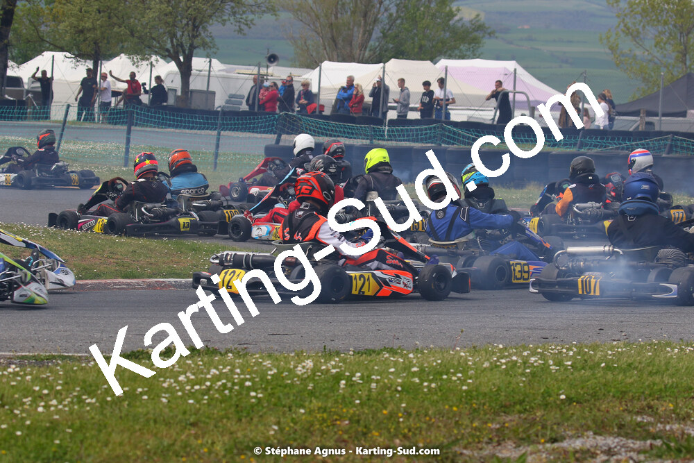 30/04 & 01/05/2022 : 4ème manche du Championnat du Sud 2022 au circuit Karting Plus de Belmont sur Rance (photos Stéphane Agnus) 2022 — karting