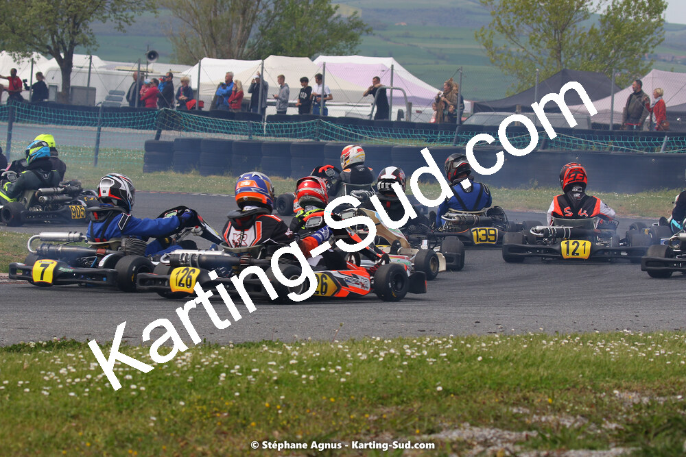 30/04 & 01/05/2022 : 4ème manche du Championnat du Sud 2022 au circuit Karting Plus de Belmont sur Rance (photos Stéphane Agnus) 2022 — karting
