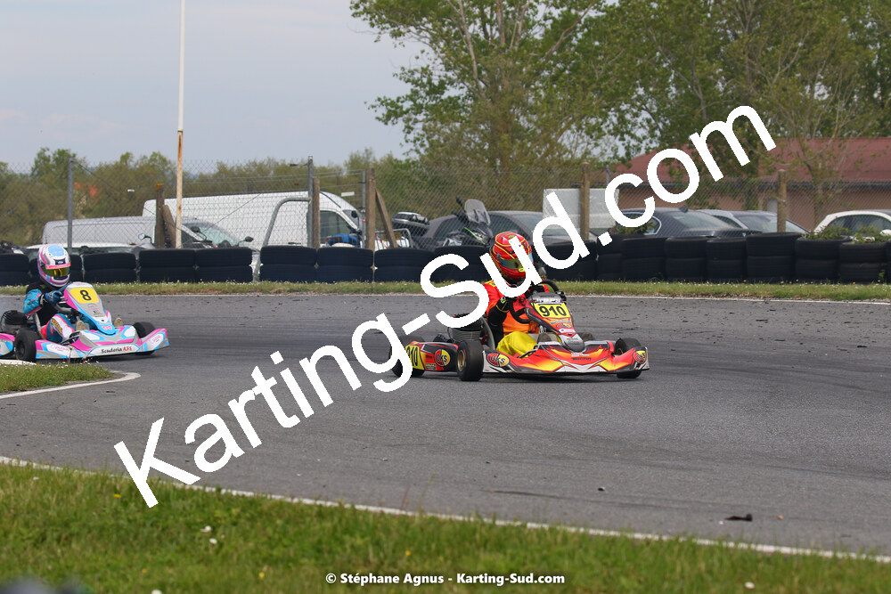 30/04 & 01/05/2022 : 4ème manche du Championnat du Sud 2022 au circuit Karting Plus de Belmont sur Rance (photos Stéphane Agnus) 2022 — karting