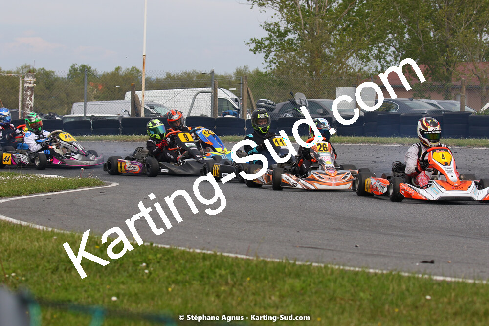 30/04 & 01/05/2022 : 4ème manche du Championnat du Sud 2022 au circuit Karting Plus de Belmont sur Rance (photos Stéphane Agnus) 2022 — karting