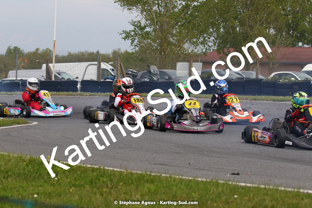 30/04 & 01/05/2022 : 4ème manche du Championnat du Sud 2022 au circuit Karting Plus de Belmont sur Rance (photos Stéphane Agnus) 2022 — karting