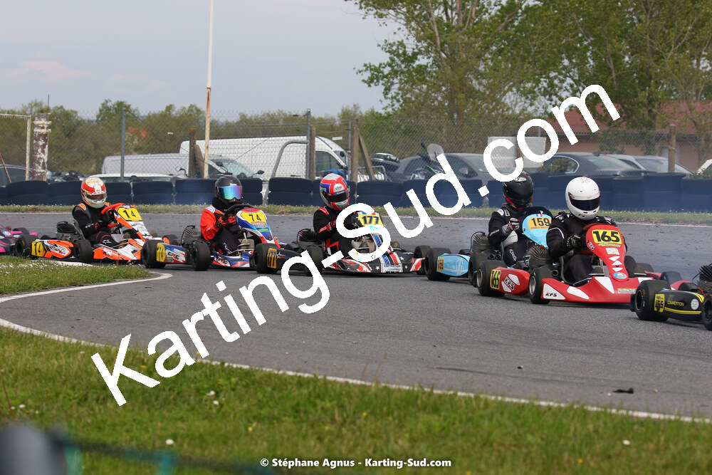 30/04 & 01/05/2022 : 4ème manche du Championnat du Sud 2022 au circuit Karting Plus de Belmont sur Rance (photos Stéphane Agnus) 2022 — karting