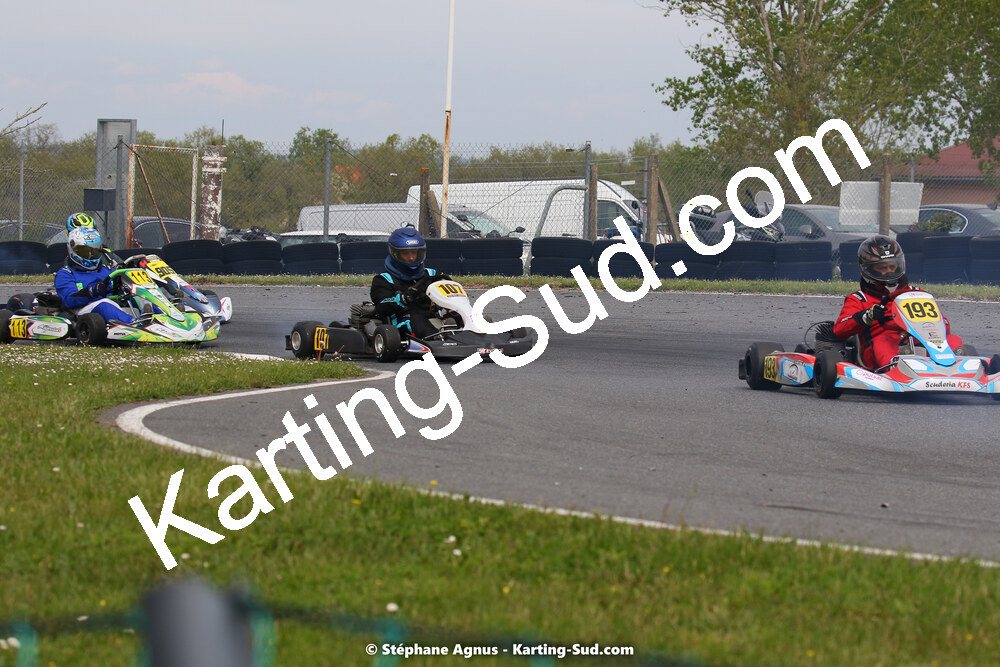 30/04 & 01/05/2022 : 4ème manche du Championnat du Sud 2022 au circuit Karting Plus de Belmont sur Rance (photos Stéphane Agnus) 2022 — karting
