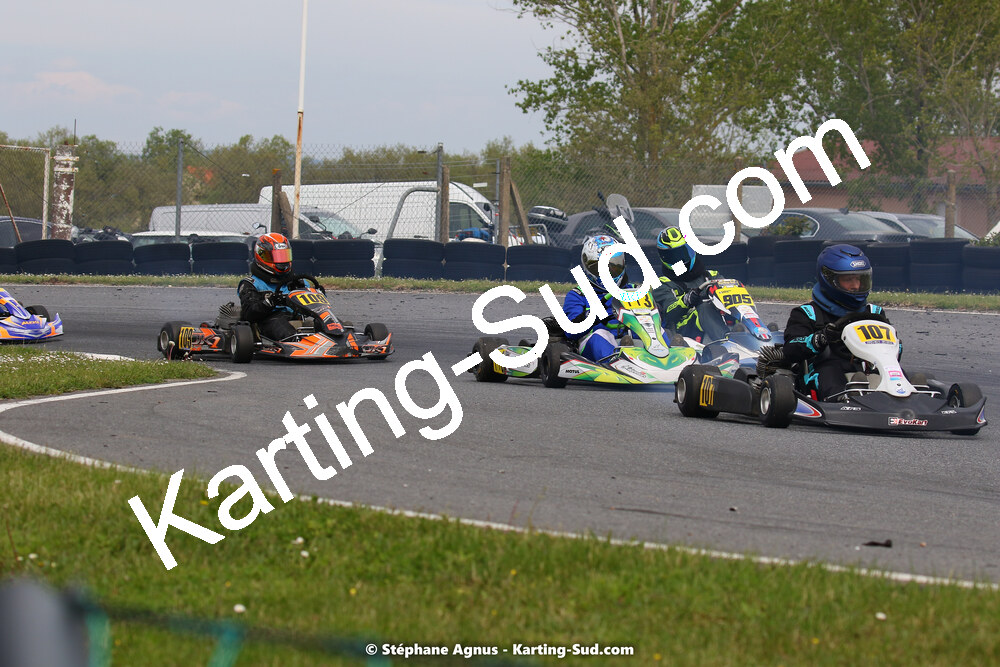 30/04 & 01/05/2022 : 4ème manche du Championnat du Sud 2022 au circuit Karting Plus de Belmont sur Rance (photos Stéphane Agnus) 2022 — karting