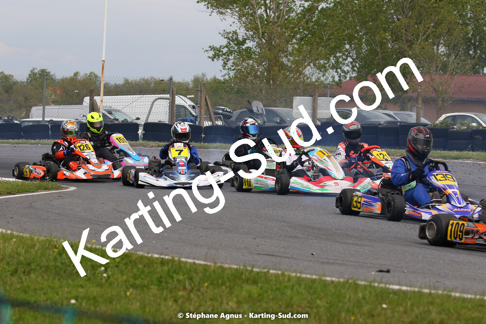30/04 & 01/05/2022 : 4ème manche du Championnat du Sud 2022 au circuit Karting Plus de Belmont sur Rance (photos Stéphane Agnus) 2022 — karting