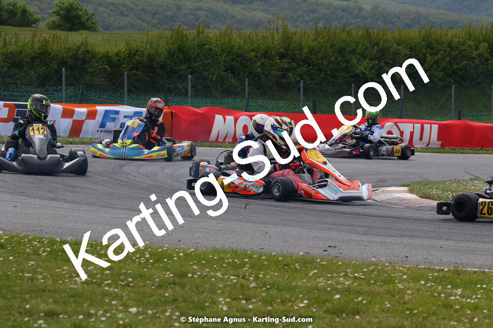 30/04 & 01/05/2022 : 4ème manche du Championnat du Sud 2022 au circuit Karting Plus de Belmont sur Rance (photos Stéphane Agnus) 2022 — karting