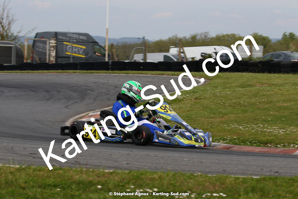 30/04 & 01/05/2022 : 4ème manche du Championnat du Sud 2022 au circuit Karting Plus de Belmont sur Rance (photos Stéphane Agnus) 2022 — karting