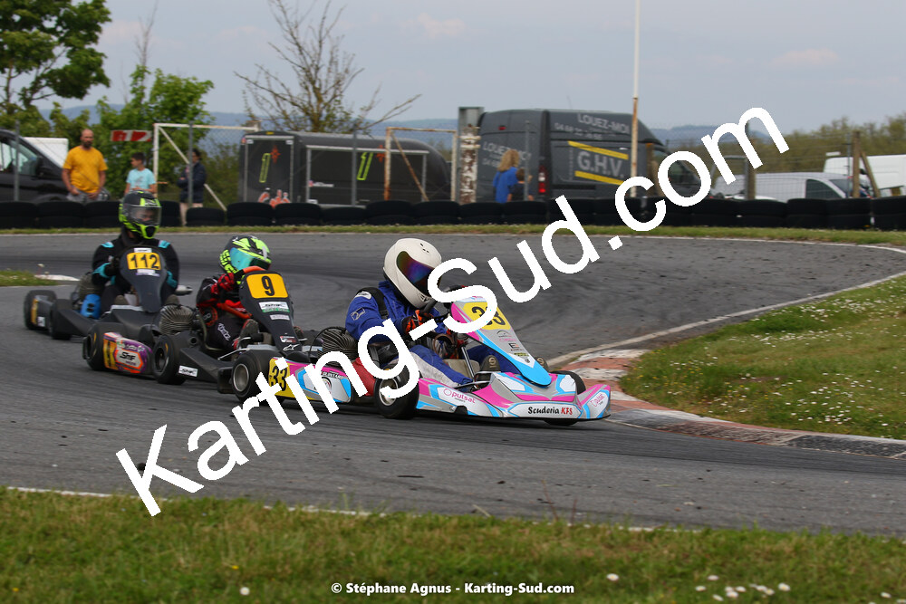 30/04 & 01/05/2022 : 4ème manche du Championnat du Sud 2022 au circuit Karting Plus de Belmont sur Rance (photos Stéphane Agnus) 2022 — karting