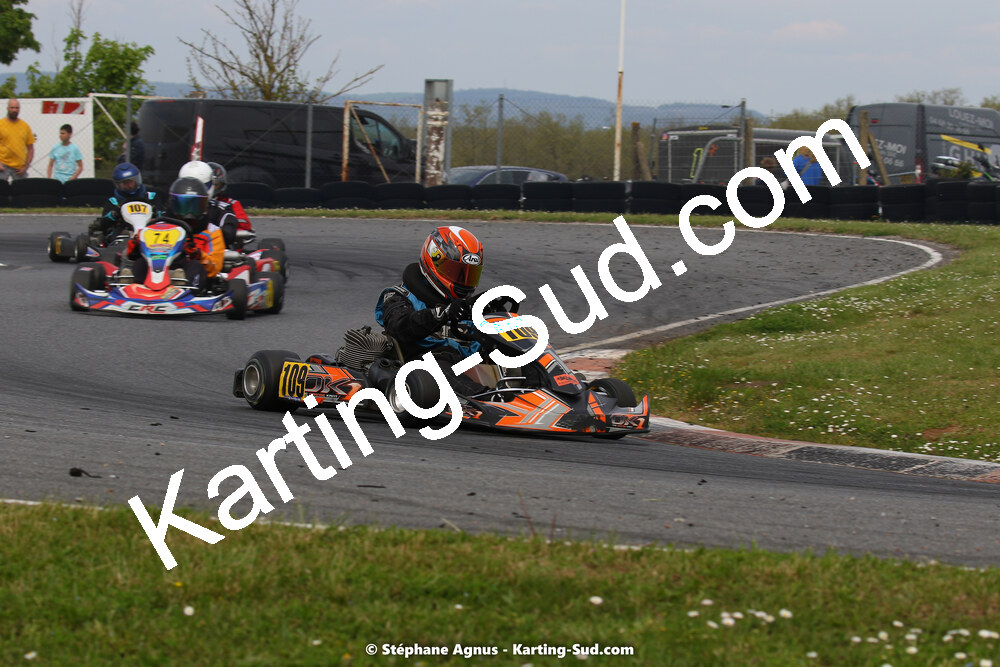 30/04 & 01/05/2022 : 4ème manche du Championnat du Sud 2022 au circuit Karting Plus de Belmont sur Rance (photos Stéphane Agnus) 2022 — karting