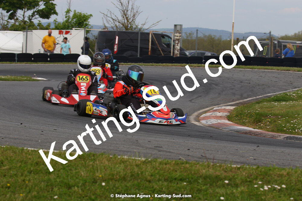 30/04 & 01/05/2022 : 4ème manche du Championnat du Sud 2022 au circuit Karting Plus de Belmont sur Rance (photos Stéphane Agnus) 2022 — karting