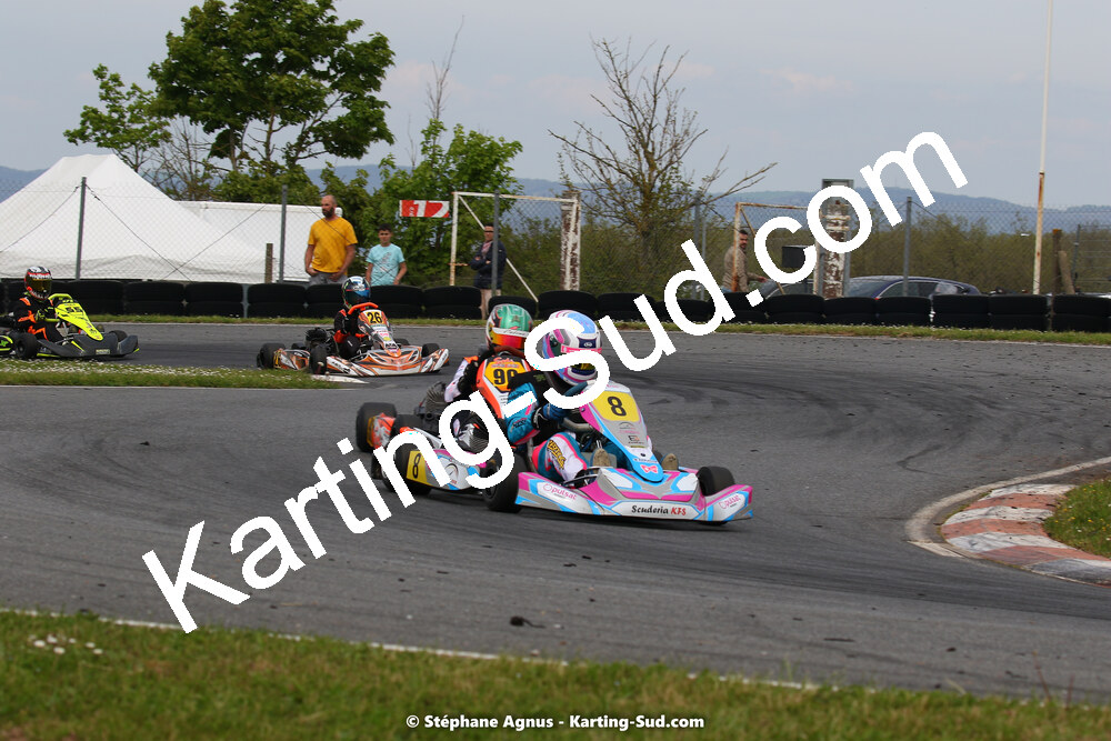 30/04 & 01/05/2022 : 4ème manche du Championnat du Sud 2022 au circuit Karting Plus de Belmont sur Rance (photos Stéphane Agnus) 2022 — karting