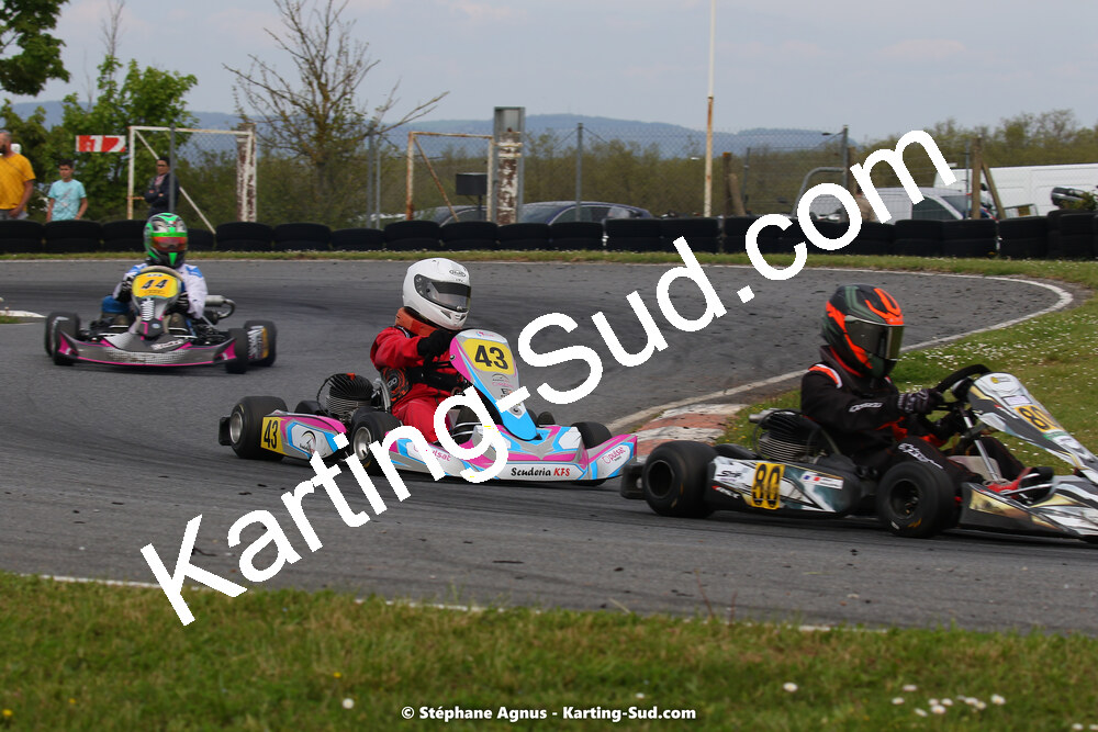 30/04 & 01/05/2022 : 4ème manche du Championnat du Sud 2022 au circuit Karting Plus de Belmont sur Rance (photos Stéphane Agnus) 2022 — karting