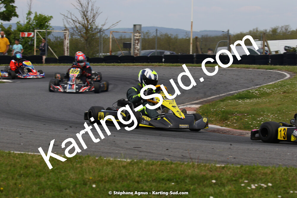 30/04 & 01/05/2022 : 4ème manche du Championnat du Sud 2022 au circuit Karting Plus de Belmont sur Rance (photos Stéphane Agnus) 2022 — karting