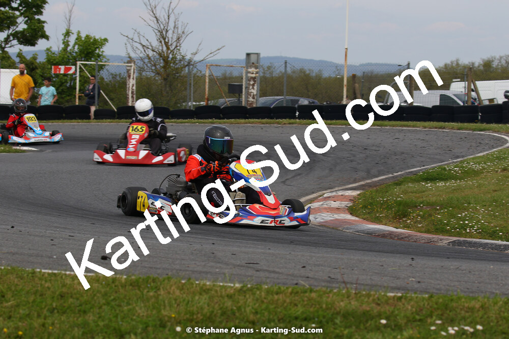 30/04 & 01/05/2022 : 4ème manche du Championnat du Sud 2022 au circuit Karting Plus de Belmont sur Rance (photos Stéphane Agnus) 2022 — karting