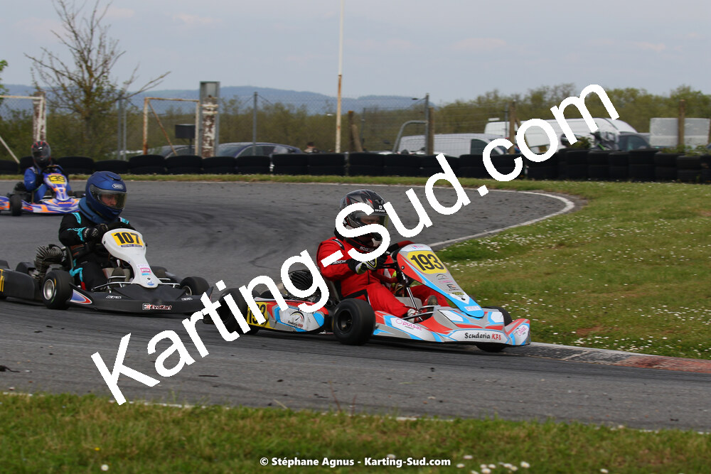 30/04 & 01/05/2022 : 4ème manche du Championnat du Sud 2022 au circuit Karting Plus de Belmont sur Rance (photos Stéphane Agnus) 2022 — karting
