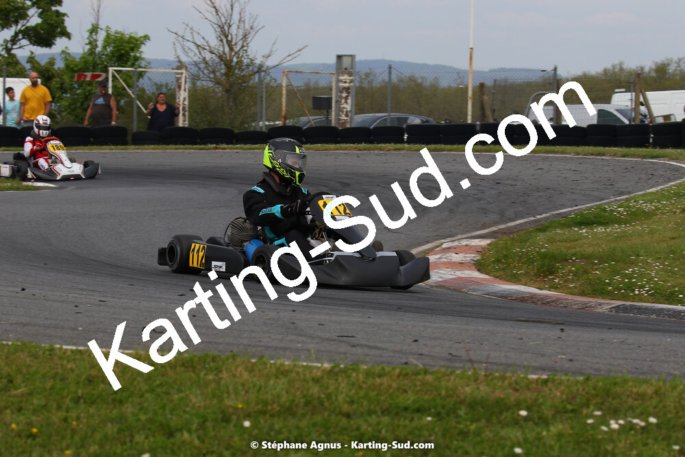 30/04 & 01/05/2022 : 4ème manche du Championnat du Sud 2022 au circuit Karting Plus de Belmont sur Rance (photos Stéphane Agnus) 2022 — karting