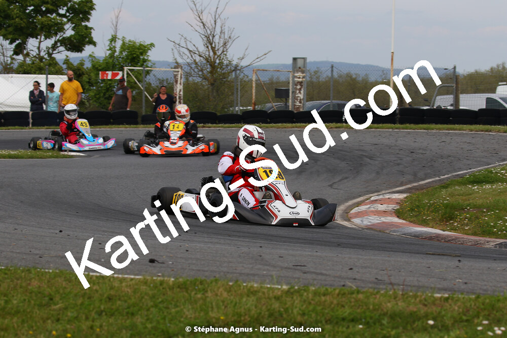 30/04 & 01/05/2022 : 4ème manche du Championnat du Sud 2022 au circuit Karting Plus de Belmont sur Rance (photos Stéphane Agnus) 2022 — karting