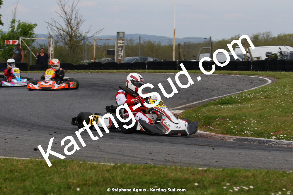 30/04 & 01/05/2022 : 4ème manche du Championnat du Sud 2022 au circuit Karting Plus de Belmont sur Rance (photos Stéphane Agnus) 2022 — karting