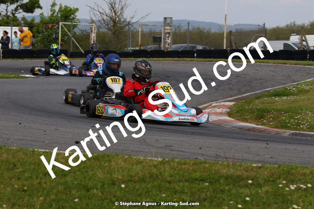 30/04 & 01/05/2022 : 4ème manche du Championnat du Sud 2022 au circuit Karting Plus de Belmont sur Rance (photos Stéphane Agnus) 2022 — karting