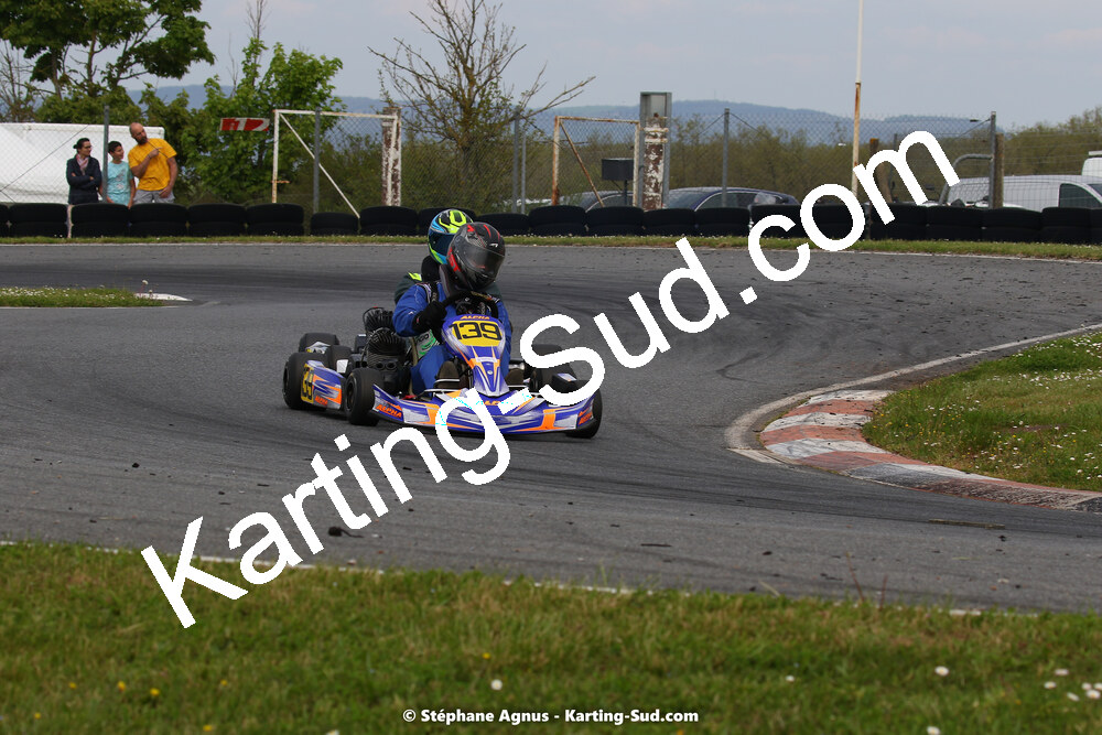 30/04 & 01/05/2022 : 4ème manche du Championnat du Sud 2022 au circuit Karting Plus de Belmont sur Rance (photos Stéphane Agnus) 2022 — karting