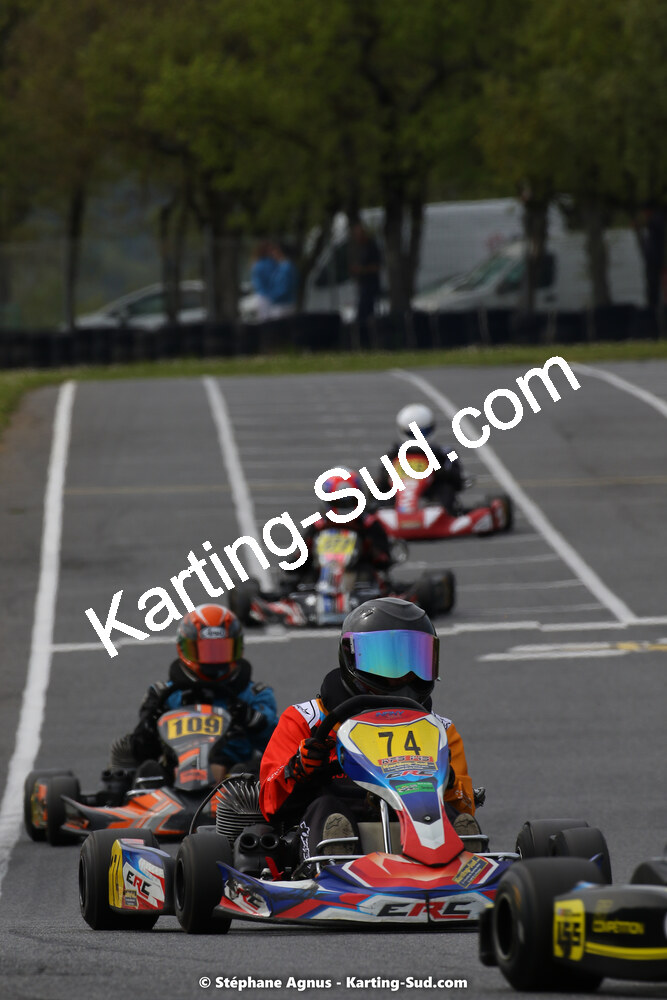 30/04 & 01/05/2022 : 4ème manche du Championnat du Sud 2022 au circuit Karting Plus de Belmont sur Rance (photos Stéphane Agnus) 2022 — karting