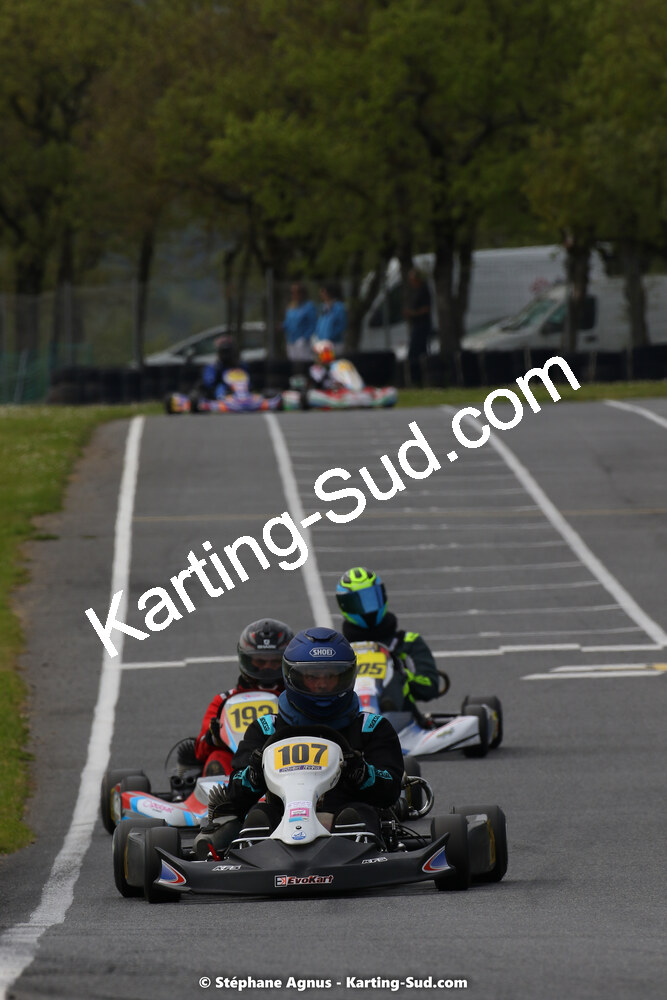 30/04 & 01/05/2022 : 4ème manche du Championnat du Sud 2022 au circuit Karting Plus de Belmont sur Rance (photos Stéphane Agnus) 2022 — karting