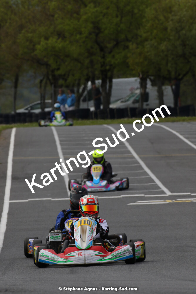 30/04 & 01/05/2022 : 4ème manche du Championnat du Sud 2022 au circuit Karting Plus de Belmont sur Rance (photos Stéphane Agnus) 2022 — karting