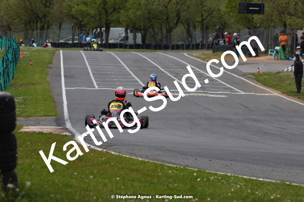30/04 & 01/05/2022 : 4ème manche du Championnat du Sud 2022 au circuit Karting Plus de Belmont sur Rance (photos Stéphane Agnus) 2022 — karting